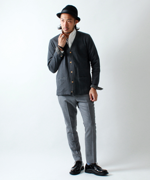 BEAMS（ビームス）の「□BEAMS / WOOL アンクルスラックス（スラックス・メンズ・グレー/ネイビー・SMALL/MEDIUM/LARGE）」の17枚目の写真