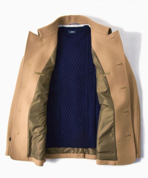 SHIPS（シップス）の「SC: HAMILTON LAMBSWOOL メルトン シングル P