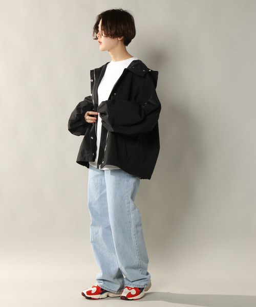 notch.（ノッチ）の「ボリュームソデマウンテンパーカー（マウンテンパーカー・レディース・ブラック/ベージュ/オリーブ/ライトベージュ・M）」の19枚目の写真