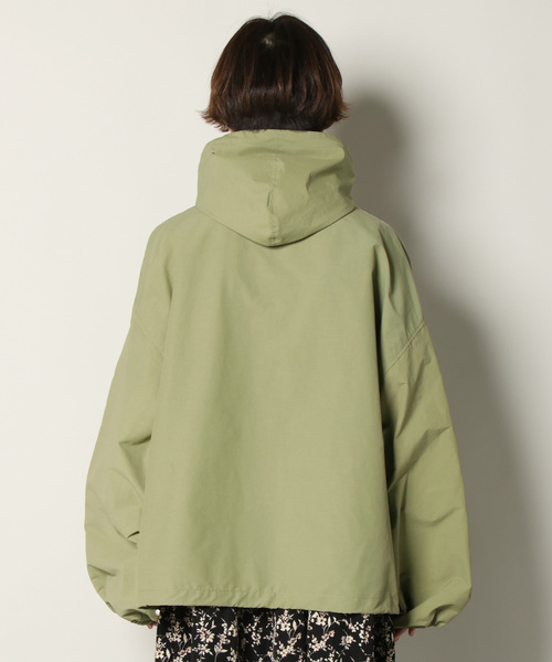 notch.（ノッチ）の「ボリュームソデマウンテンパーカー（マウンテンパーカー・レディース・ブラック/ベージュ/オリーブ/ライトベージュ・M）」の22枚目の写真