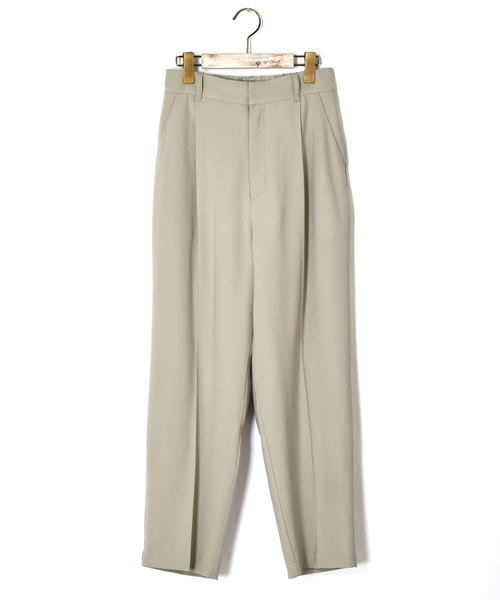 w closet(ダブルクローゼット)の「ポリカルゼカラータックパンツ(その他パンツ・レディース・ラベンダー/カーキ/キナリ・FREE)」の10枚目の写真