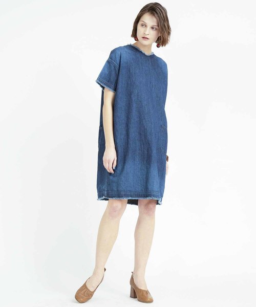 超歓迎売れ筋no 1 セール デニムフリンジドレス ワンピース Johnbull Private ワンピース Private Johnbull Labo ジョンブルプライベートラボ のファッション 限定セール