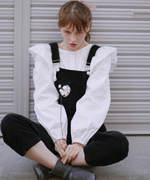 ラッフルフリルブラウス