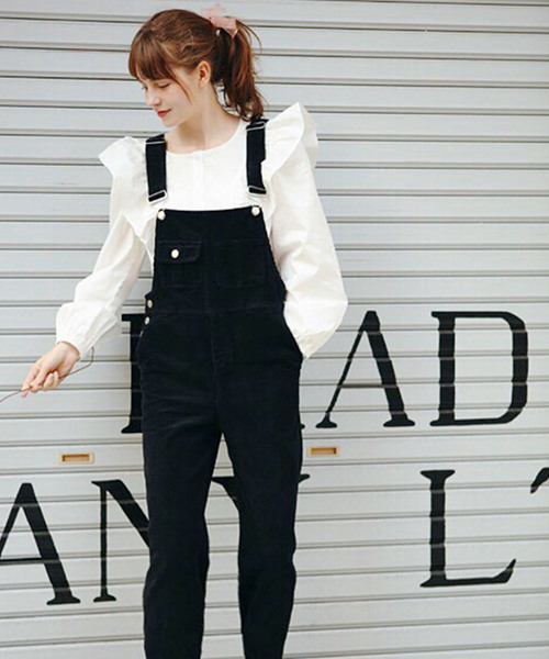 lissi Boutique（リージーブティック）の「ラッフルフリルブラウス（シャツ/ブラウス・レディース・ホワイト・FREE）」の2枚目の写真