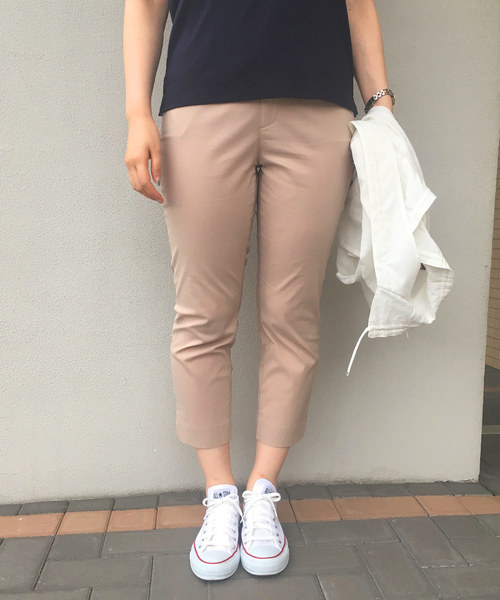DECOY SINCE 1981（デコイシンスイチキュウハチイチ）の「ストレッチパンツ（その他パンツ・レディース・ベージュ/ネイビー/カーキ・70/61/64/67）」の18枚目の写真