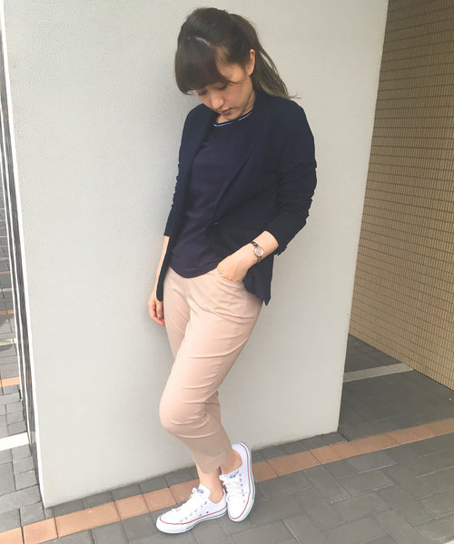 DECOY SINCE 1981（デコイシンスイチキュウハチイチ）の「ストレッチパンツ（その他パンツ・レディース・ベージュ/ネイビー/カーキ・70/61/64/67）」の16枚目の写真