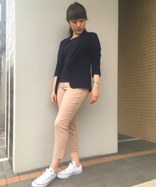 DECOY SINCE 1981（デコイシンスイチキュウハチイチ）の「ストレッチパンツ（その他パンツ・レディース・ベージュ/ネイビー/カーキ・70/61/64/67）」の15枚目の写真