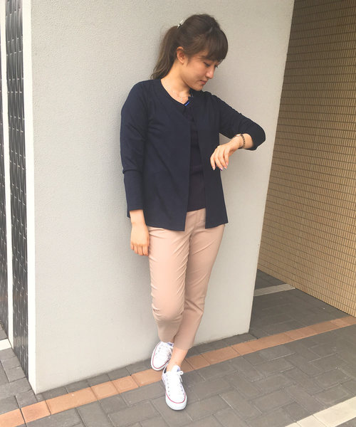 DECOY SINCE 1981（デコイシンスイチキュウハチイチ）の「ストレッチパンツ（その他パンツ・レディース・ベージュ/ネイビー/カーキ・70/61/64/67）」の14枚目の写真