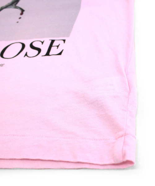 RNA(アールエヌエー)の「M1169 NEW ROSE TEE(Tシャツ/カットソー・レディース・ホワイト/ブラック/ピンク・MEDIUM)」の6枚目の写真