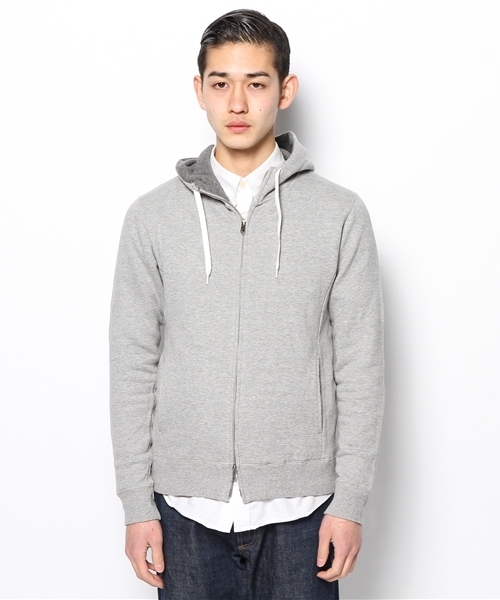 PAPER CHEST(ペーパーチェスト)の「PAPER CHEST MENS / 裏毛パーカー(パーカー・メンズ・トップグレー・4/3)」の10枚目の写真