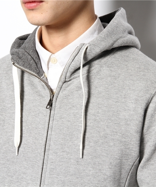 PAPER CHEST(ペーパーチェスト)の「PAPER CHEST MENS / 裏毛パーカー(パーカー・メンズ・トップグレー・4/3)」の6枚目の写真