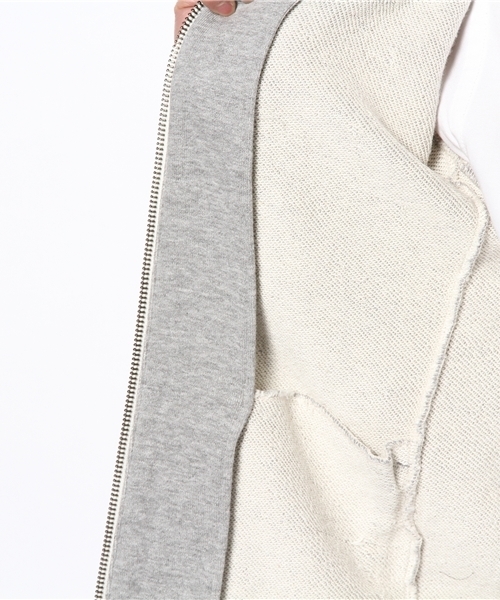 PAPER CHEST(ペーパーチェスト)の「PAPER CHEST MENS / 裏毛パーカー(パーカー・メンズ・トップグレー・4/3)」の3枚目の写真
