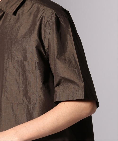 Kaptain Sunshine(キャプテン サンシャイン)の「KAPTAIN SUNSHINE/キャプテンサンシャイン : Regular Collar S/S shir#(シャツ/ブラウス・メンズ・グレー/ブラウン・36/38)」の14枚目の写真