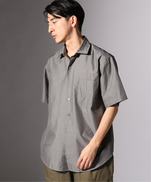 Kaptain Sunshine(キャプテン サンシャイン)の「KAPTAIN SUNSHINE/キャプテンサンシャイン : Regular Collar S/S shir#(シャツ/ブラウス・メンズ・グレー/ブラウン・36/38)」の22枚目の写真