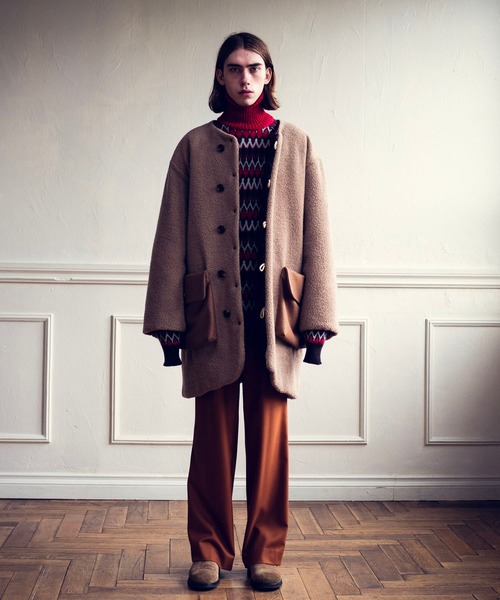 FACTOTUM(ファクトタム)の「【FACTOTUM】ストレッチサキソニー1タックワイドスラックス(スラックス・メンズ・ベージュ/オレンジ/ネイビー・44/46/48)」の19枚目の写真