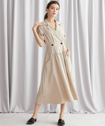 STUDIOUS | 【STUDIOUS】ジャケットライク ロングワンピース(ワンピース)