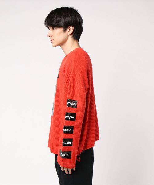 DISCOVERED（ディスカバード）の「【DISCOVERED】AZE プリントニット 