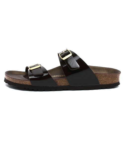 BIRKENSTOCK（ビルケンシュトック）の「【プレミアムサンダルシリーズ】SYDNEY/シドニー　パテントブラウン（WOMEN&MEN）（サンダル・レディース・ダークブラウン・41/40/42/43/39/35/36/38/37）」の7枚目の写真