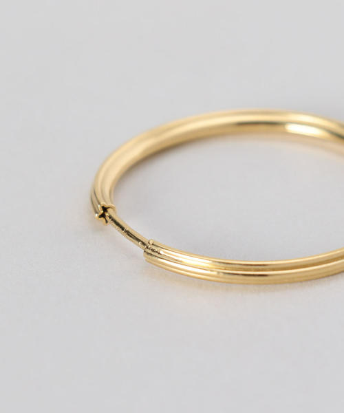 マリアブラック　sunset hoop50　18kYG plated MARIABLACK JEWELLERY,hoop pierce,sunset hoop,sunset hoop 50,,gold