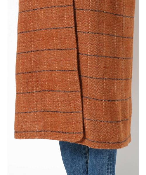 Ungrid（アングリッド）の「チェックロングコート（チェスターコート