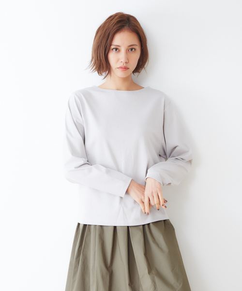 collex(コレックス)の「ハイゲージロンT(Tシャツ/カットソー)」|アイボリー