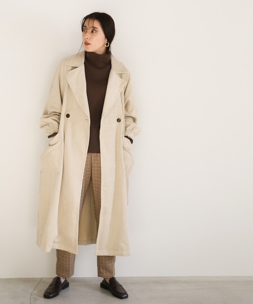 select MOCA（セレクトモカ）の「タートルリンギングデザインニット(ロングスリーブフィンガーホールニット)（ニット/セーター・レディース・ブラック/ベージュ/ブラウン/アイボリー・FREE）」の16枚目の写真