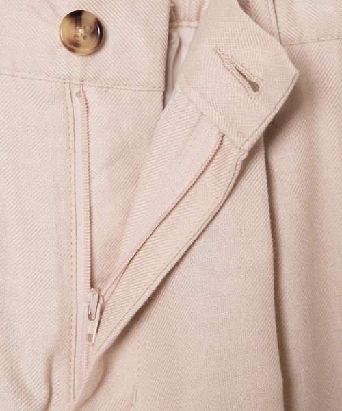 WEGO（ウィゴー）の「WEGO/【セットアップ対応商品】TRセットアップワイドパンツ（スラックス・レディース・ナチュラル/ベージュ系その他2・FREE）」の7枚目の写真