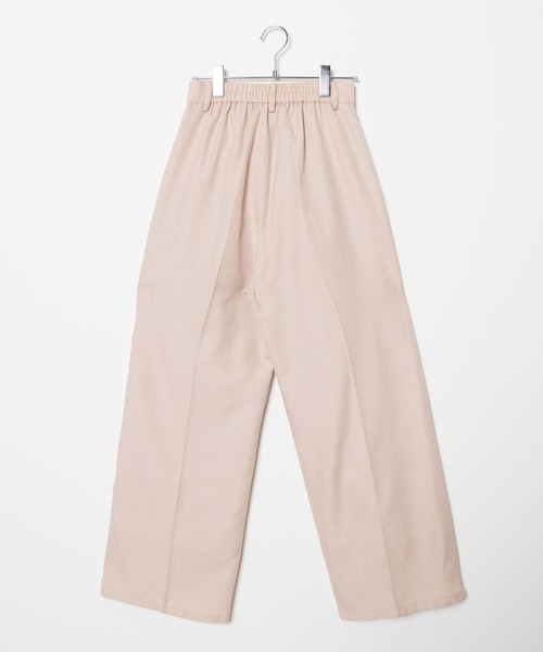 WEGO（ウィゴー）の「WEGO/【セットアップ対応商品】TRセットアップワイドパンツ（スラックス・レディース・ナチュラル/ベージュ系その他2・FREE）」の10枚目の写真