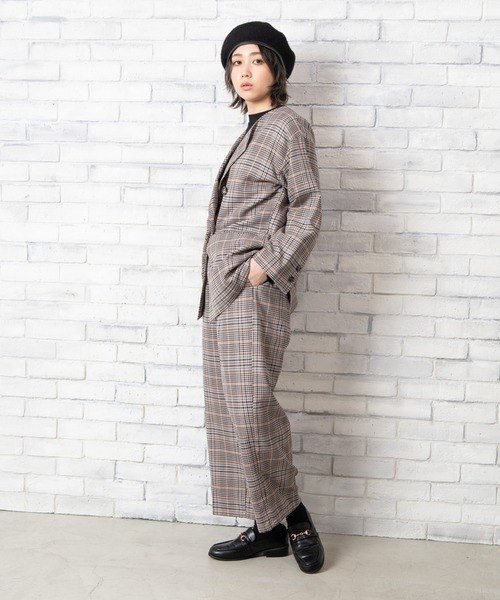 WEGO（ウィゴー）の「WEGO/【セットアップ対応商品】TRセットアップワイドパンツ（スラックス・レディース・ナチュラル/ベージュ系その他2・FREE）」の17枚目の写真