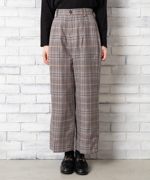 WEGO（ウィゴー）の「WEGO/【セットアップ対応商品】TRセットアップワイドパンツ（スラックス・レディース・ナチュラル/ベージュ系その他2・FREE）」の22枚目の写真