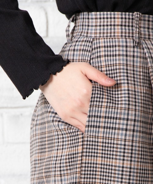 WEGO（ウィゴー）の「WEGO/【セットアップ対応商品】TRセットアップワイドパンツ（スラックス・レディース・ナチュラル/ベージュ系その他2・FREE）」の20枚目の写真