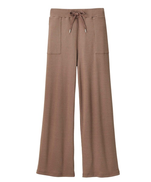 GeeRA(ジーラ)の「リブカットワイドパンツ(その他パンツ・レディース・モカ/ブラック/杢グレー・LARGE/X-LARGE/XX-LARGE/SMALL/MEDIUM)」の12枚目の写真