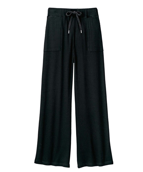 GeeRA(ジーラ)の「リブカットワイドパンツ(その他パンツ・レディース・モカ/ブラック/杢グレー・LARGE/X-LARGE/XX-LARGE/SMALL/MEDIUM)」の13枚目の写真