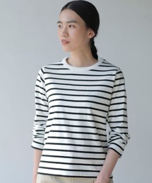 AMERICAN HOLIC | クルーネックボーダーカットプルオーバー(Tシャツ/カットソー)
