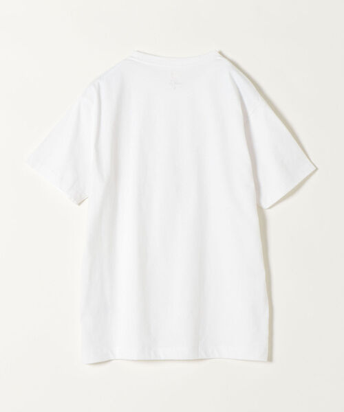 SHIPS any（シップス エニィ）の「【SHIPS any別注】 HANES: ベーシック ユーティリティ Tシャツ（Tシャツ/カットソー・レディース・ホワイト/ブラック・S/XS）」の3枚目の写真
