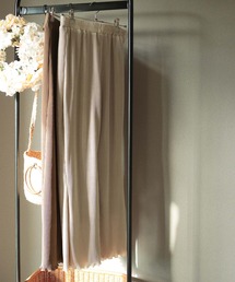 SESTO | アコーディオンプリーツセミフレアパンツ(その他パンツ)