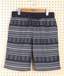 【OUTDOOR PRODUCTS】総柄ショーツ　裏毛プリント　ウェストリブ仕様
