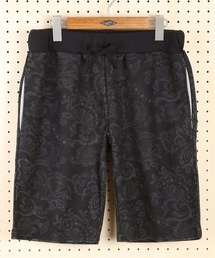 【OUTDOOR PRODUCTS】総柄ショーツ 裏毛プリント ウェストリブ仕様