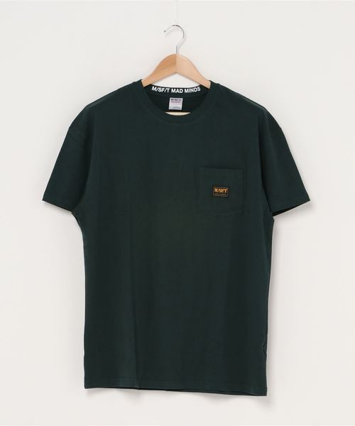 MISFIT(ミスフィット)の「M/SF/T Folsom pocket Tee Jungle (ミスフィット ポケットTシャツ)(Tシャツ/カットソー・メンズ・グリーン/ブラック/ホワイト・L/M)」の4枚目の写真