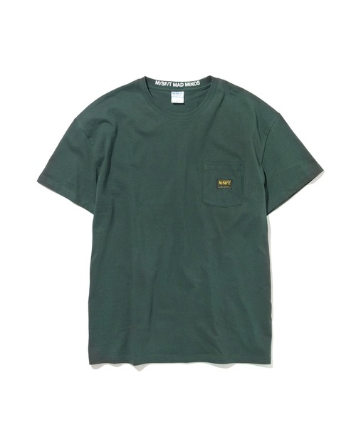 MISFIT(ミスフィット)の「M/SF/T Folsom pocket Tee Jungle (ミスフィット ポケットTシャツ)(Tシャツ/カットソー・メンズ・グリーン/ブラック/ホワイト・L/M)」の5枚目の写真