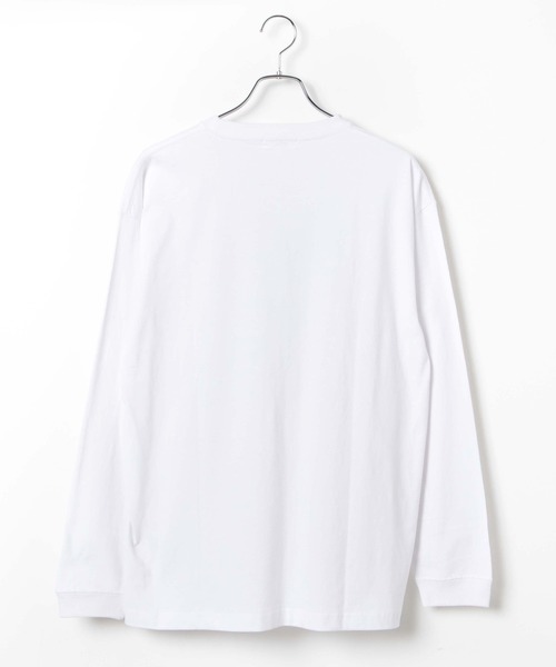 WEGO（ウィゴー）の「WEGO/グラフィックモチーフロンT（Tシャツ/カットソー・メンズ・ホワイト/ダークグリーン/アイボリー/ホワイト系その他・LARGE/MEDIUM/SMALL）」の15枚目の写真