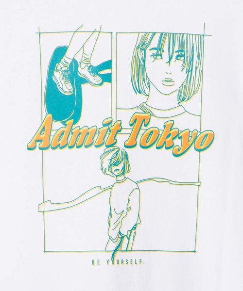 WEGO（ウィゴー）の「WEGO/グラフィックモチーフロンT（Tシャツ/カットソー・メンズ・ホワイト/ダークグリーン/アイボリー/ホワイト系その他・LARGE/MEDIUM/SMALL）」の20枚目の写真