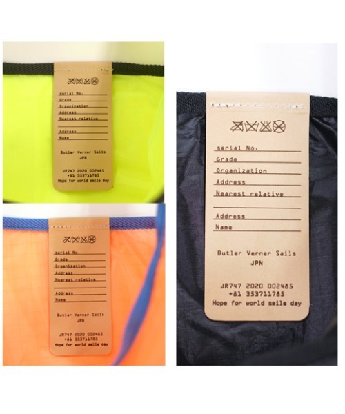 TONE SELECT GOODS(トーンセレクトグッズ)の「【Butler Verner Sails】パワーリップナイロン 2WAYエコショルダー(トートバッグ・レディース・イエロー/オレンジ/ブラック・FREE)」の4枚目の写真