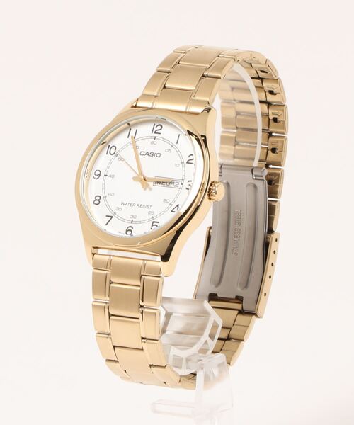 CASIO カシオ/ アナログクオーツ メタルベルト 日常生活防水 MTP-V006G-1B MTP-V006G-7B（アナログ腕時計）｜CASIO（カシオ）