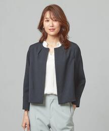 closet story | ＜closet story＞□オリカン ノーカラージャケット -手洗い可能-(ノーカラージャケット)