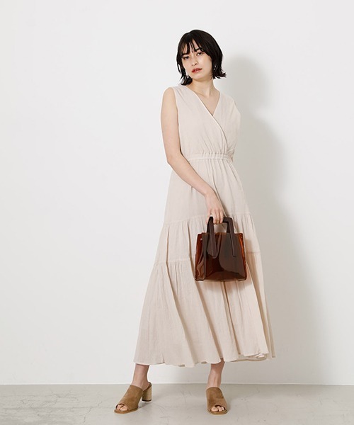 ブランド古着 ノースリーブワンピース ワンピース Azul By Moussy アズールバイマウジー のファッション通販 Zozoused