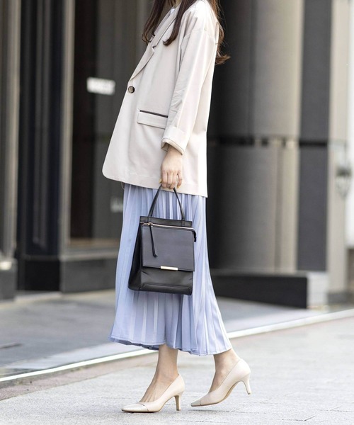 HIMIKO（ヒミコ）の「【Made in Japan】【HIMIKO】プレーンパンプス/611111（パンプス・レディース・ブラック/グレー/ピンク・22.5cm/23.5cm/24.5cm/23.0cm/24.0cm/22.0cm/25.0cm/25.5cm）」の3枚目の写真