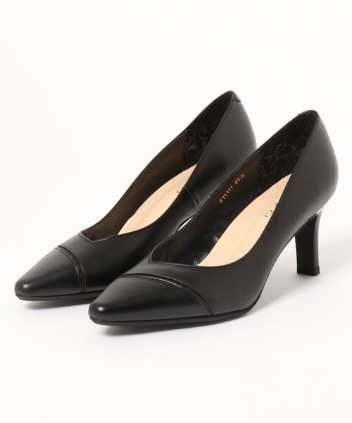 HIMIKO（ヒミコ）の「【Made in Japan】【HIMIKO】プレーンパンプス/611111（パンプス・レディース・ブラック/グレー/ピンク・22.5cm/23.5cm/24.5cm/23.0cm/24.0cm/22.0cm/25.0cm/25.5cm）」の5枚目の写真