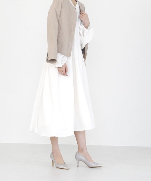 HIMIKO（ヒミコ）の「【Made in Japan】【HIMIKO】プレーンパンプス/611111（パンプス・レディース・ブラック/グレー/ピンク・22.5cm/23.5cm/24.5cm/23.0cm/24.0cm/22.0cm/25.0cm/25.5cm）」の6枚目の写真