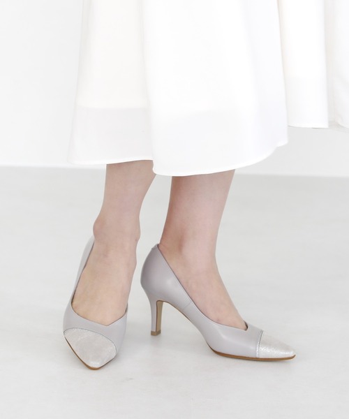 HIMIKO（ヒミコ）の「【Made in Japan】【HIMIKO】プレーンパンプス/611111（パンプス・レディース・ブラック/グレー/ピンク・22.5cm/23.5cm/24.5cm/23.0cm/24.0cm/22.0cm/25.0cm/25.5cm）」の7枚目の写真